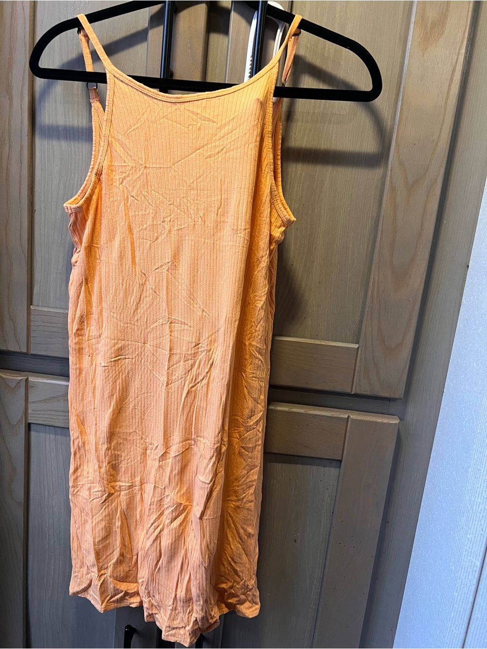 O'Neill Peach Orange Ribbed Mini Dress Size Small